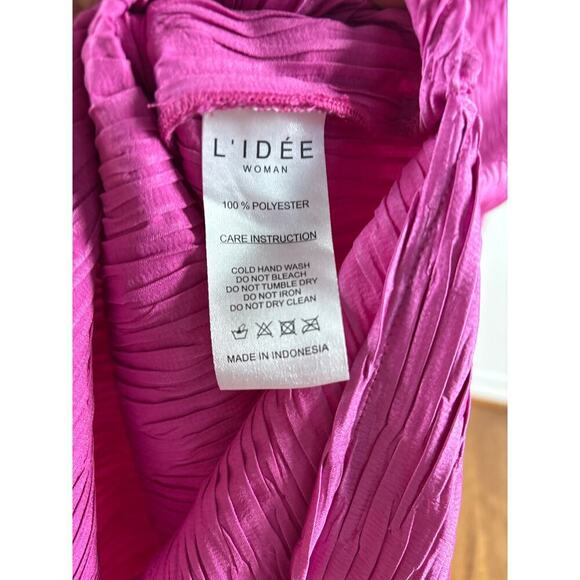 B27 L'Idee Affaire Strapless Midi Dress Womens 10 Y2K - Picture 11 of 11